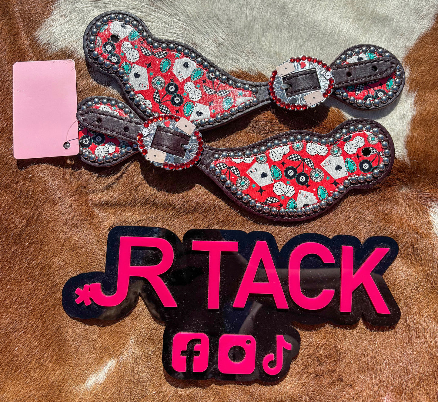 Casino/Gambler Spur Straps