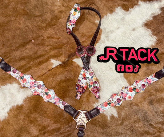 Boho Floral Economy Tack Set