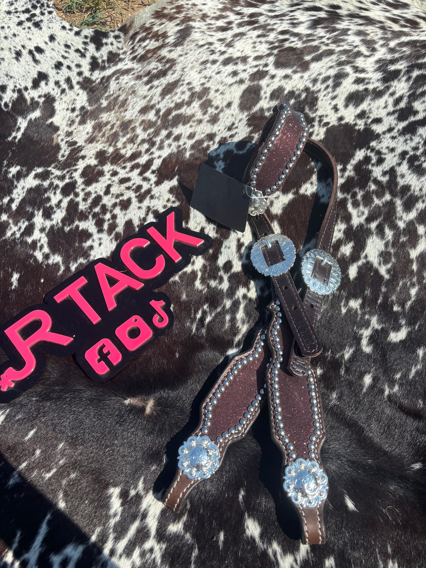 Burgundy Headstall