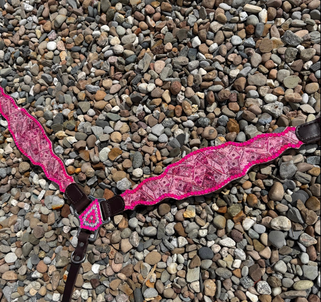 Pink Money Breast Collar Economy Style