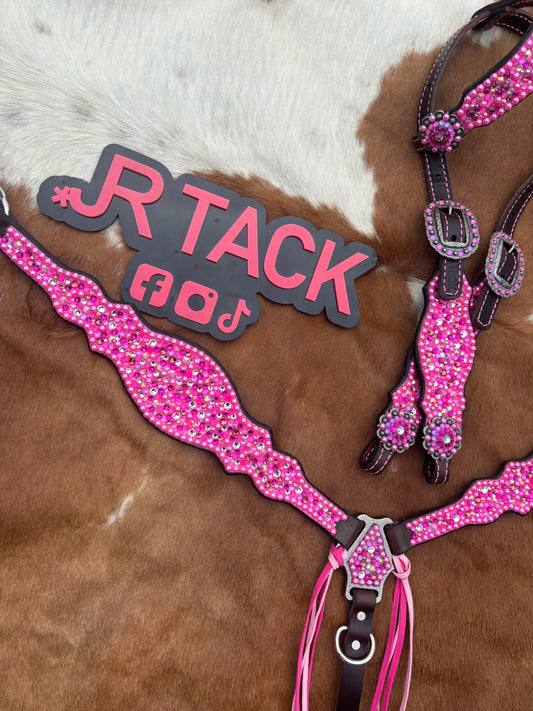 Pink Pearl Premium Tack Set * IN STOCK*
