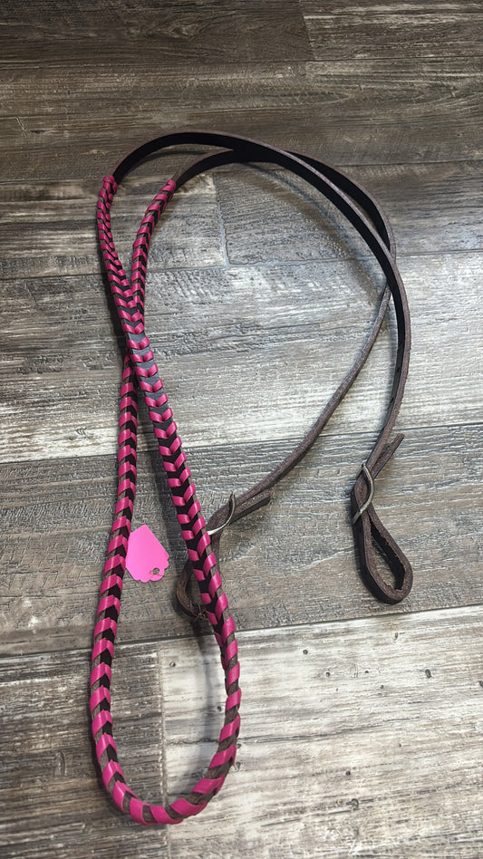 Lace barrel reins 7ft 2” at longest 1/2” wide