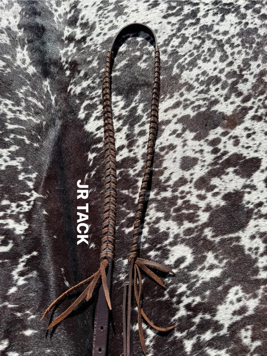 Laced Barrel Reins