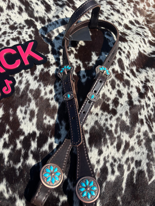 Turquoise Working Headstall