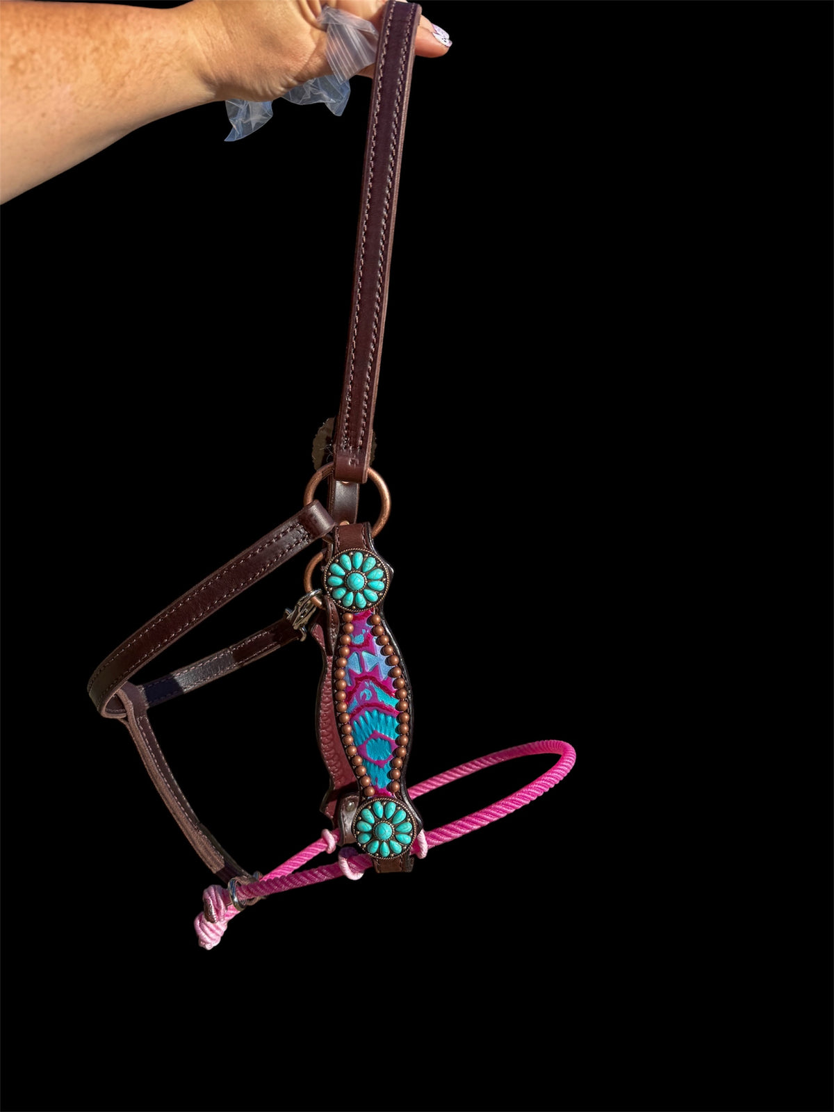 Cotton Candy Aztec Premium Tack Set