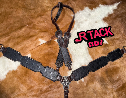Black Boujee Economy Line Tack Set