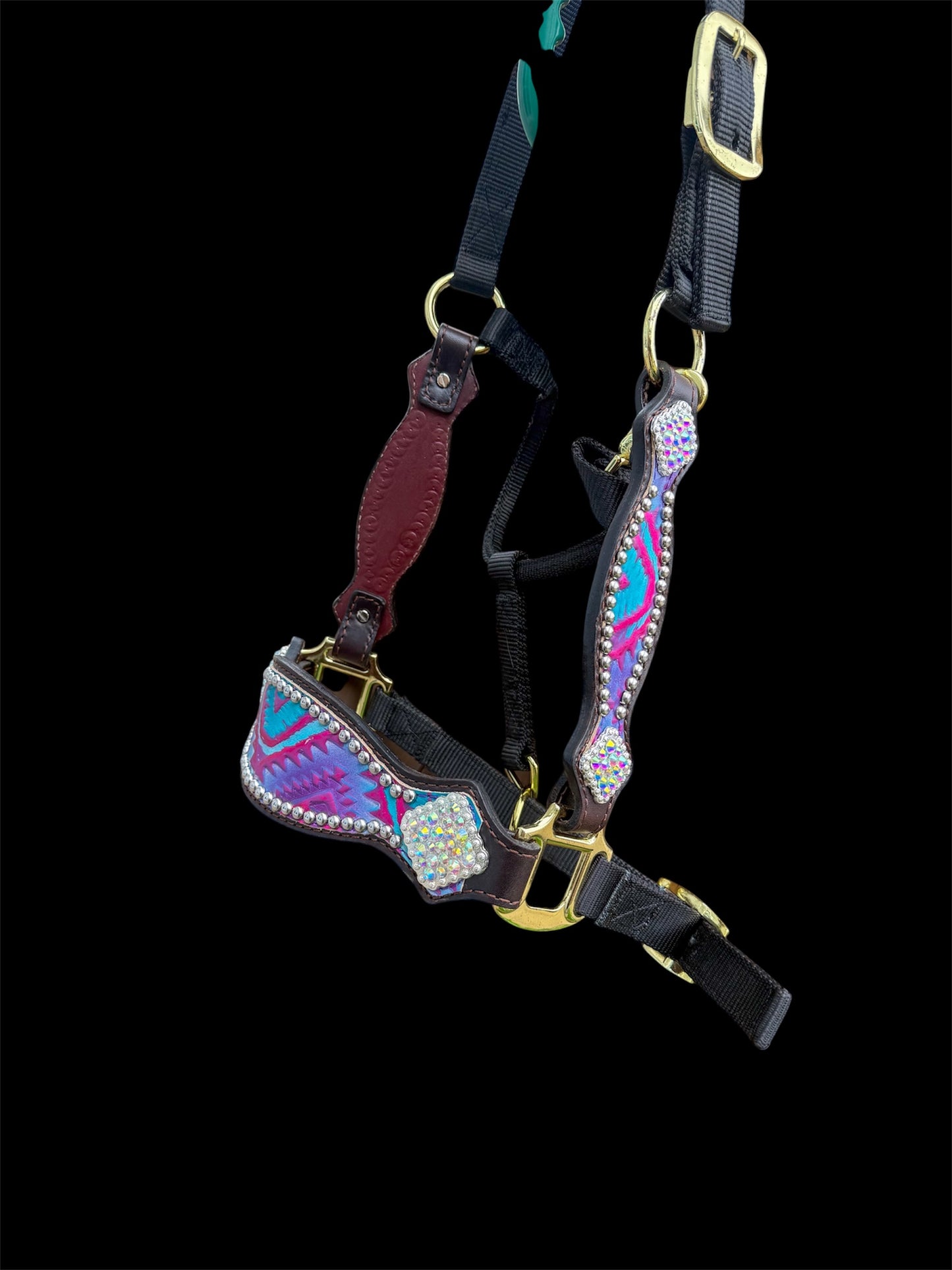 Cotton Candy Aztec Halter