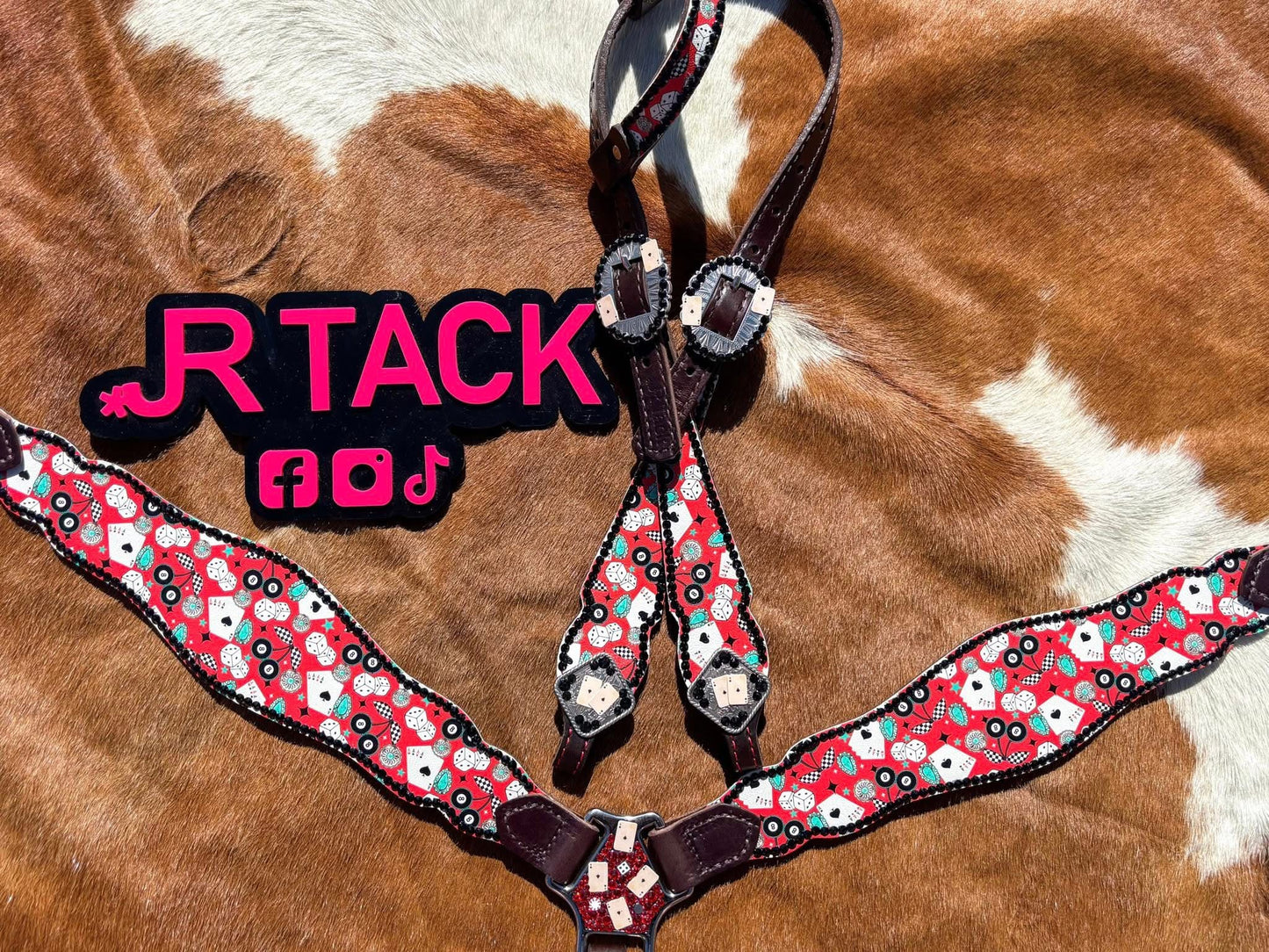 Red Gambler Economy Line Tack Set