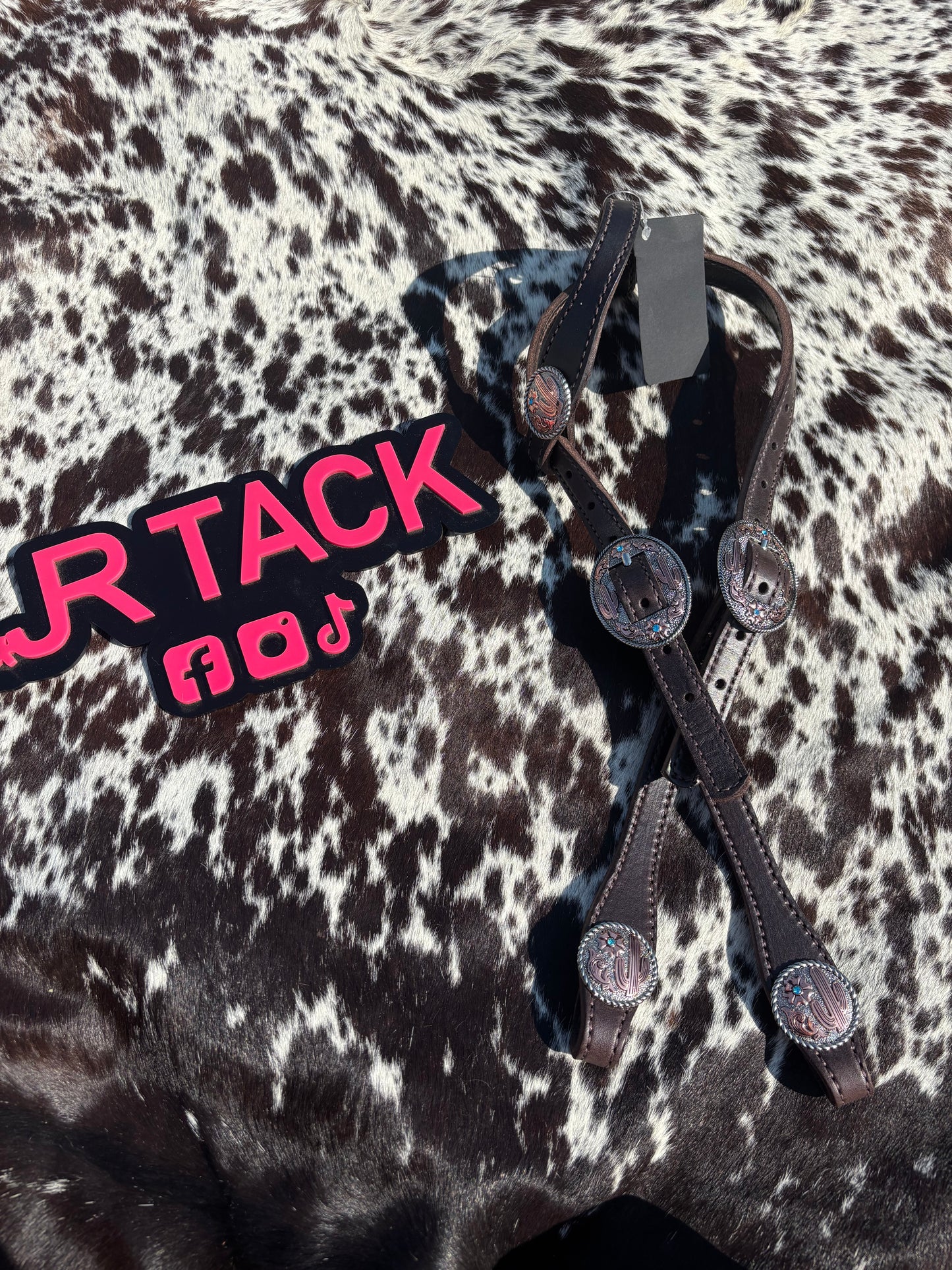 Cactus Flower Working Headstall