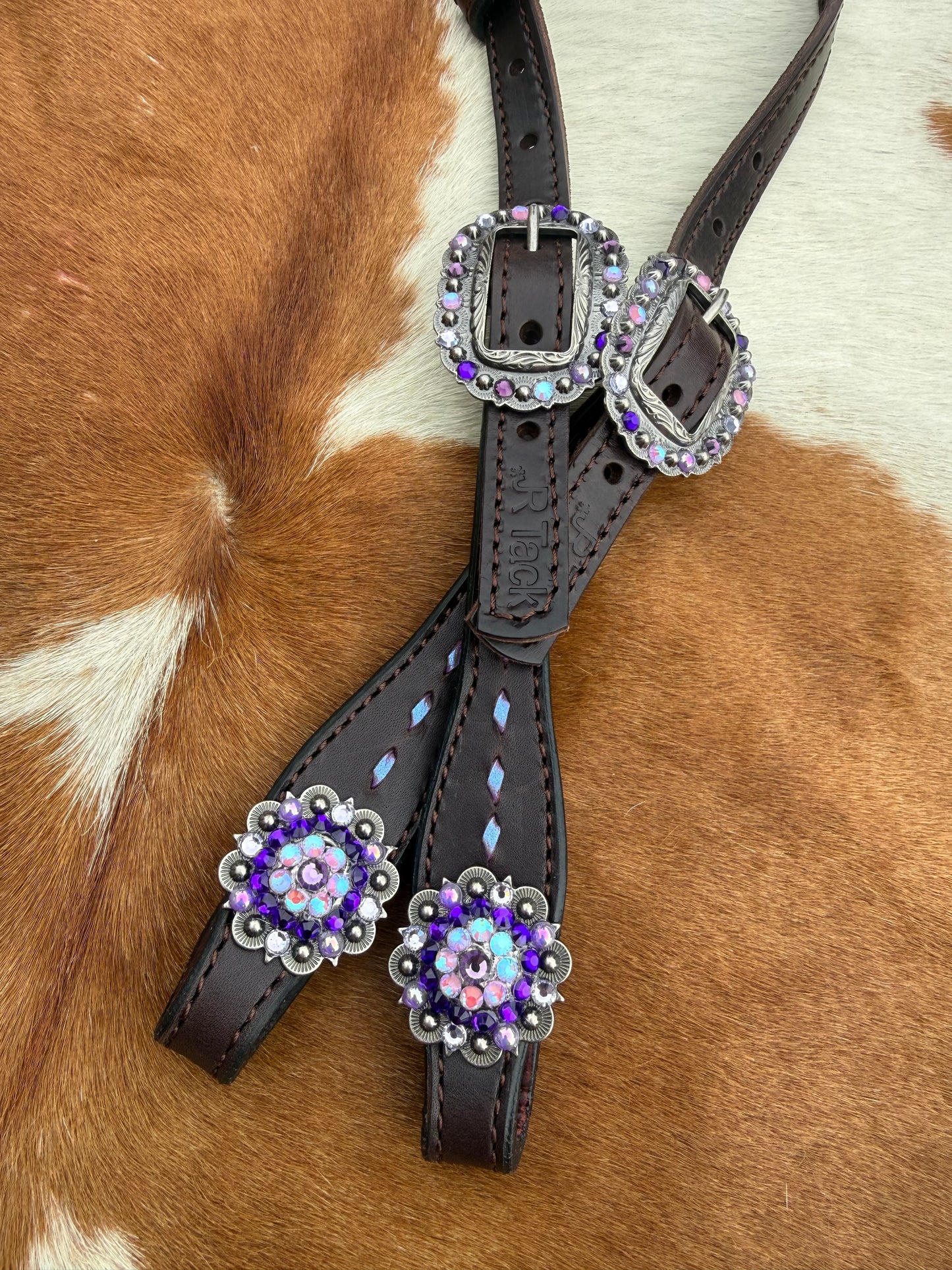 Colorshift Buckstitch Headstall