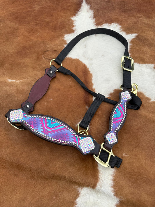 Cotton Candy Aztec Halter