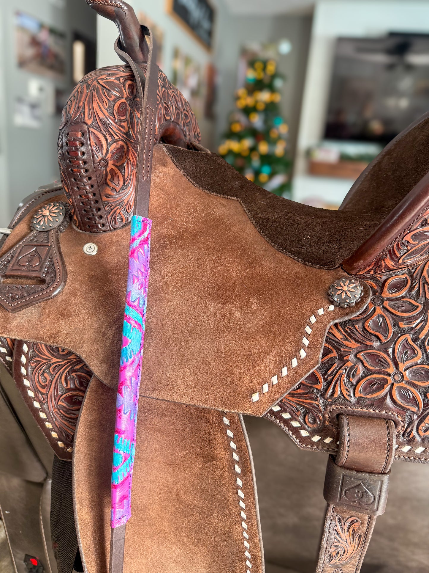 Cotton Candy Aztec Over & Under Whip