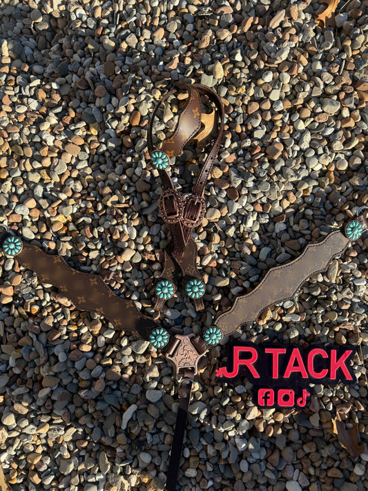 Boujee Turquoise Stone Economy Line Set