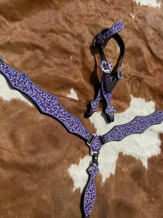 Purple Pearl Full Bling