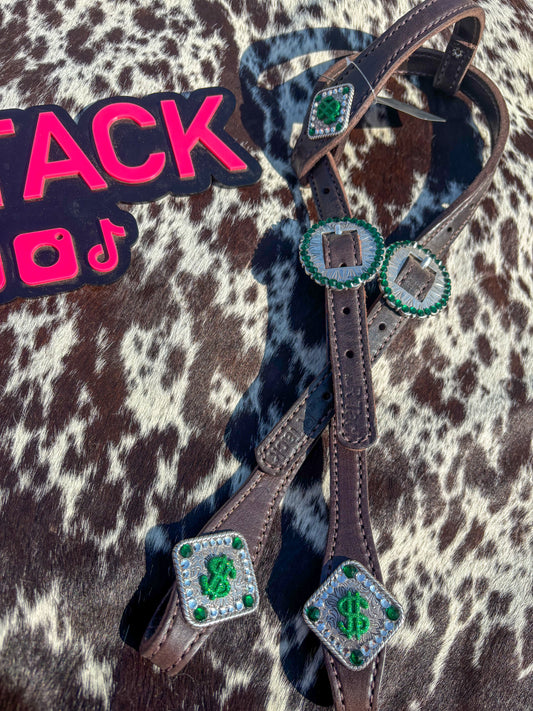 Money Sign Working Headstall