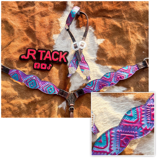 Cotton Candy Economy Line Tack Set