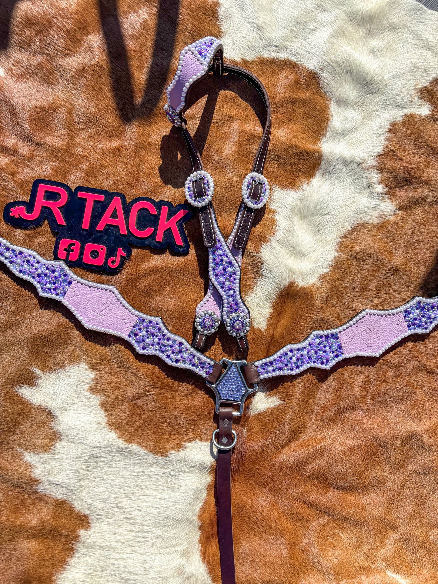 Purple Boujee Bling Tack Set *IN STOCK*