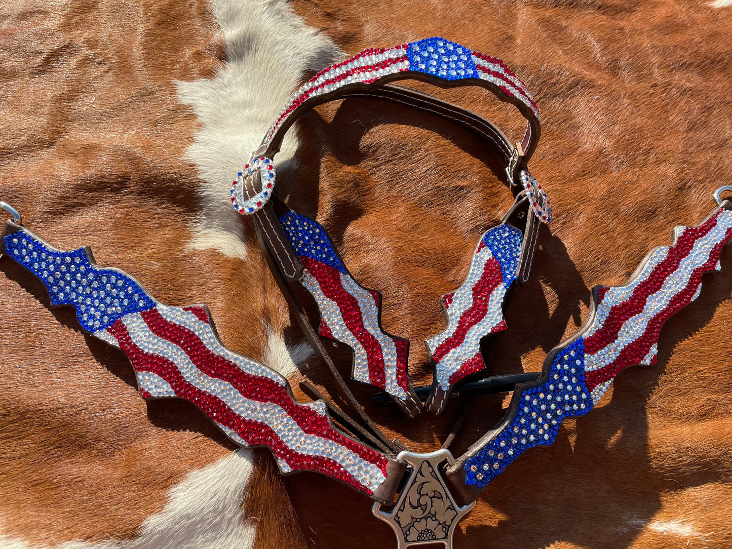 Used Flag Full Bling