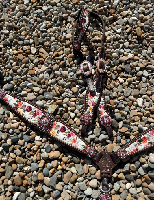 Boho Floral Tack Set