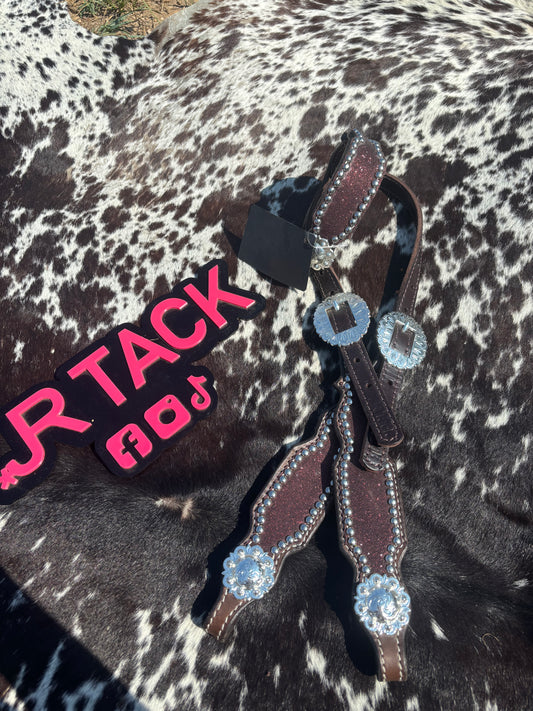 Burgundy Headstall