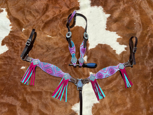 Economy Stye Cotton Candy Aztec (Made to Order)